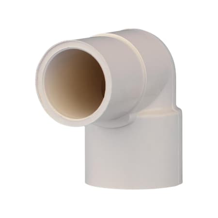 Charlotte Pipe And Foundry Charlotte Pipe  0.5 in. Spigot x 0.5 in. Dia. Socket CPVC 90 deg Street Elbow, 50PK 4002480